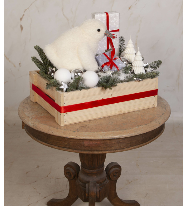 Подарочное кашпо Пингвинёнок – фото № 4