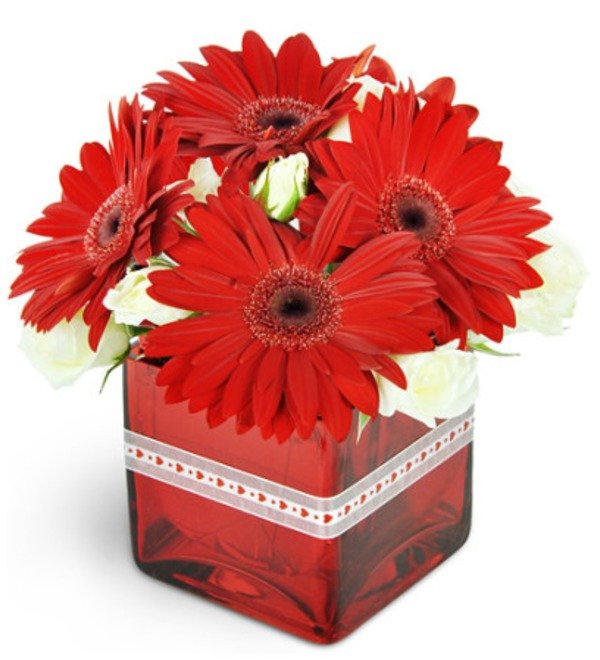 Цветочная композиция в вазе Только для тебя BC1011 SAN – фото № 1