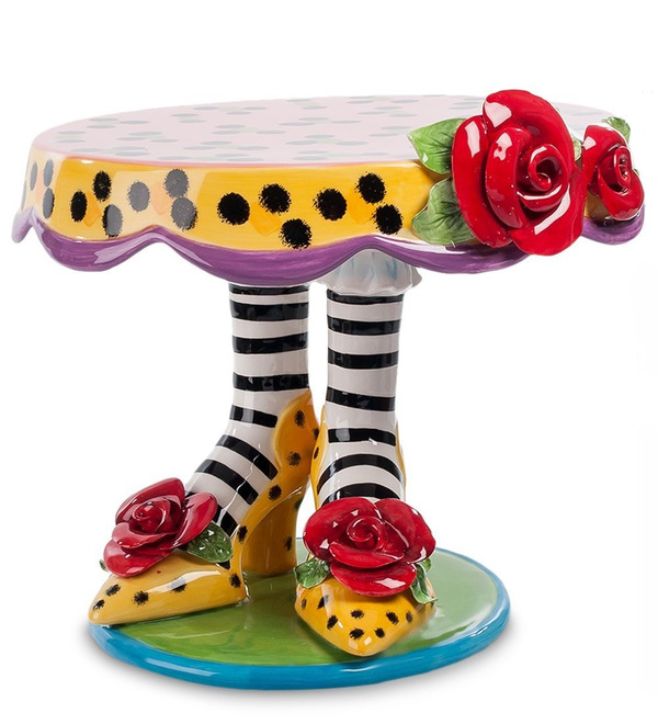 Cake plate Shoes (Pavone) – photo #1