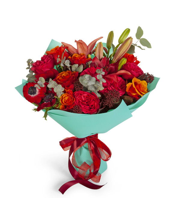 Букет-оркестр Огненный вихрь – фото № 5