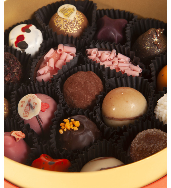 Конфеты ручной работы из бельгийского шоколада Счастье – фото № 2