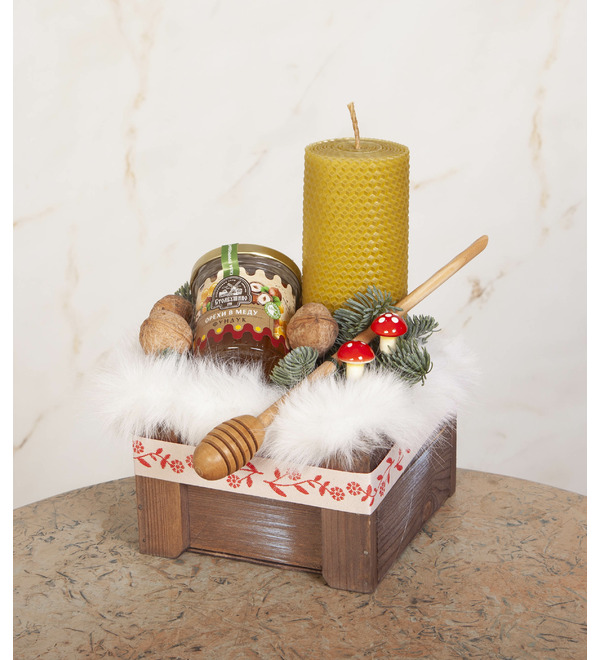 Подарочное кашпо Капли мёда – фото № 3