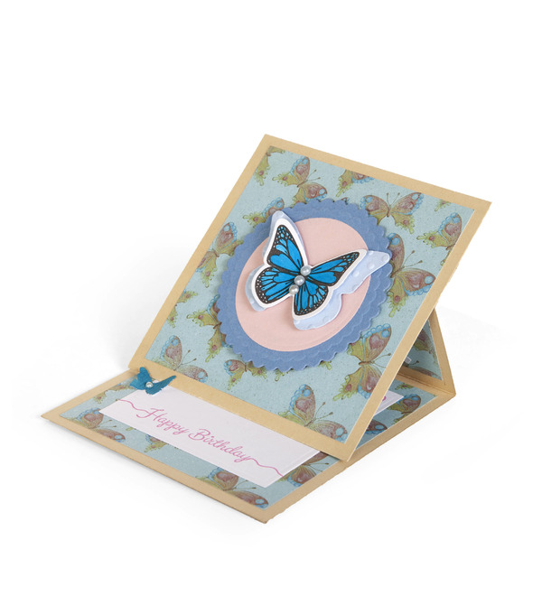 Открытка ручной работы С Днём Рождения OTK3768 – фото № 3