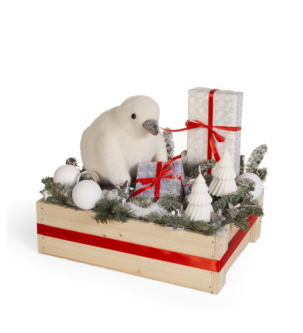 Подарочное кашпо Пингвинёнок – фото № 5