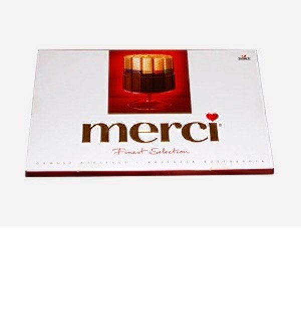 A box of chocolates MERCI 400 RUKF8 KAZ – photo #1