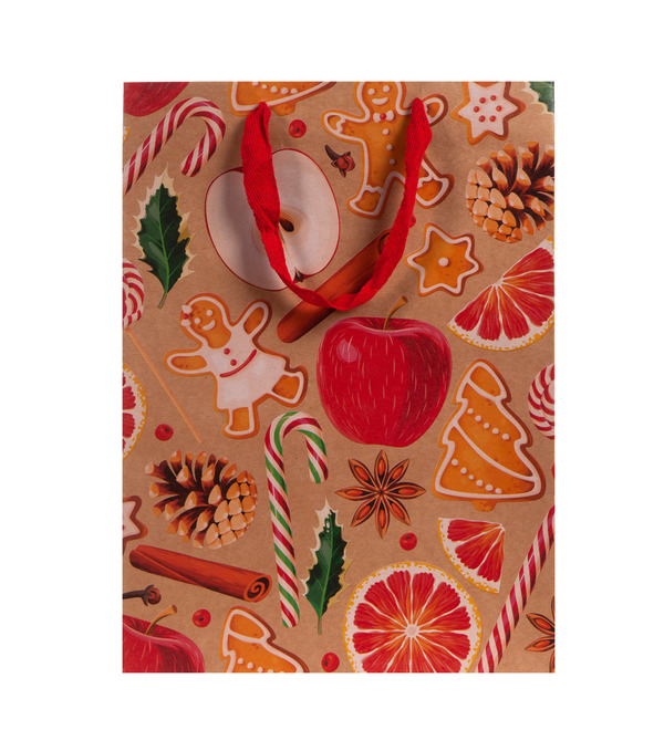 Подарочный пакет средний Пряности – фото № 2