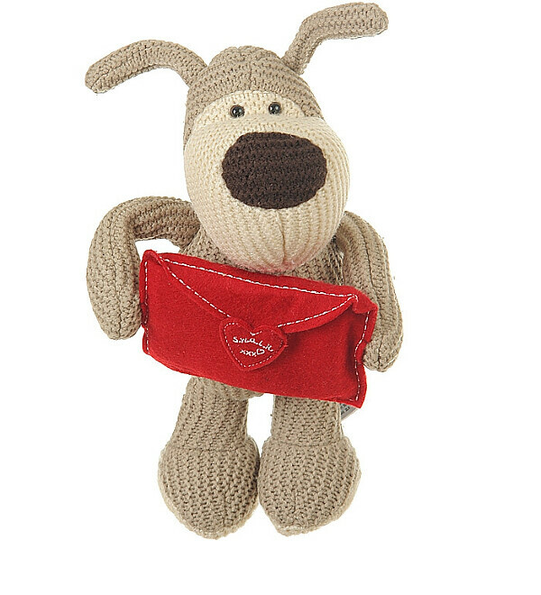 Собачка Boofle с любовным письмом – фото № 1