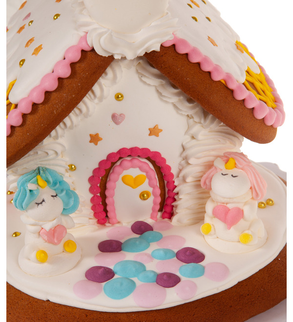 Gingerbread house With unicorns – photo #4