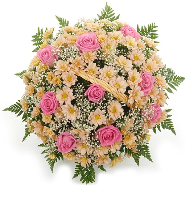 Корзина цветов От принца AC503 STA – фото № 3