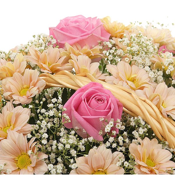 Корзина цветов От принца AC503 KRA – фото № 2