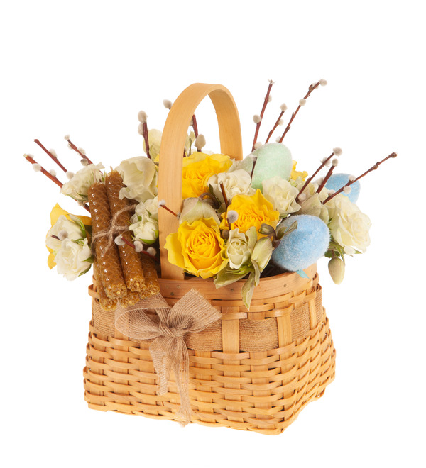 Gift basket Fluffy willow – photo #4
