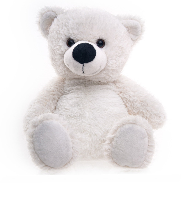 Soft toy White bear (24 cm) – photo #1