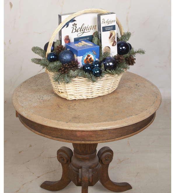 Подарочная корзина Снежное мерцание – фото № 4