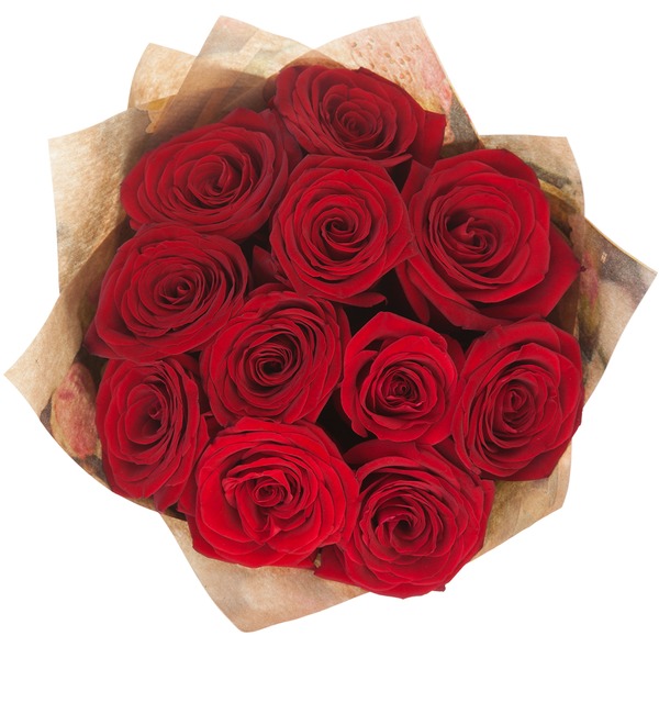 Букет из роз Дышу Тобой (9,15,21 или 25) BR2416 OGR – фото № 4