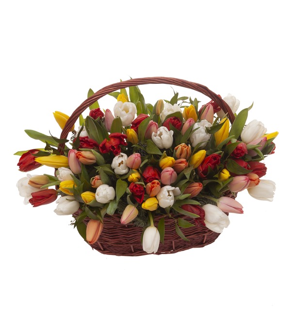 Composition Bright tulips (51,101 or 201) – photo #5