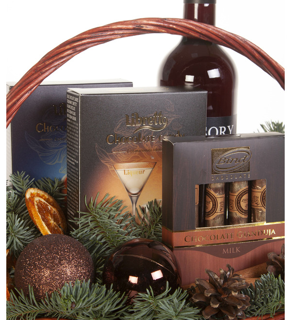 Подарочная корзина Любимый праздник – фото № 2