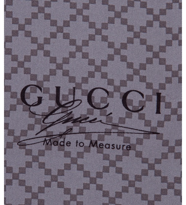 Шелковый платок GUCCI Прямолинейность (Италия, 37х37 см) – фото № 2