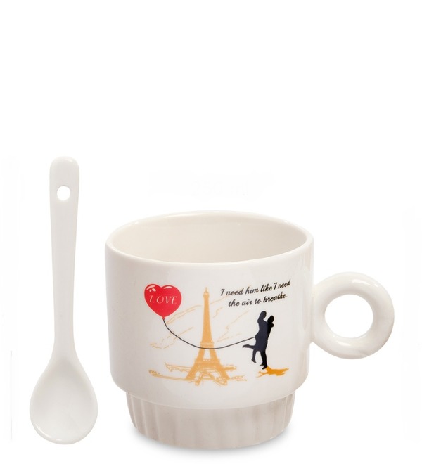 Set of two mugs Love and be loved – photo #2