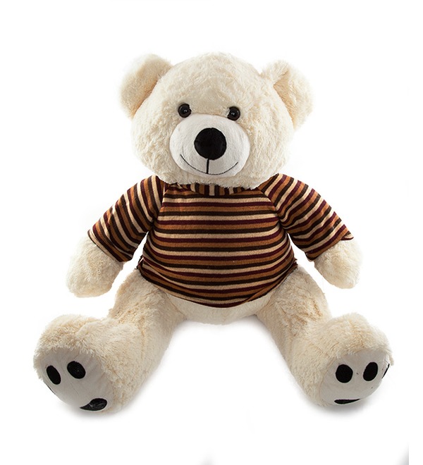 Soft toy Bear in a sweater (60 cm) – photo #1