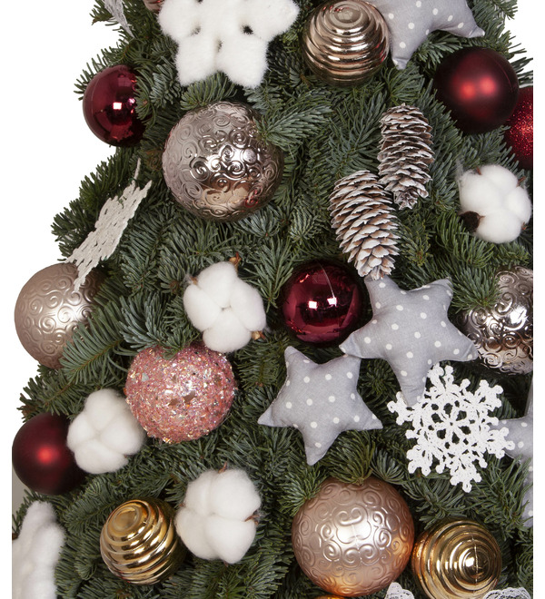 Ёлка премиум Снежинки декабря (110,150 или 200 см) – фото № 4