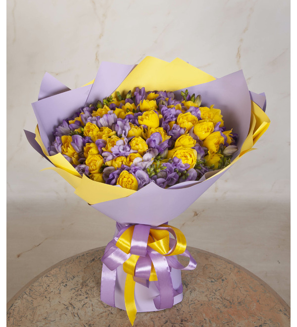 Букет-дуэт Весенние песни (25,35,51,75, 101 или 151) – фото № 1