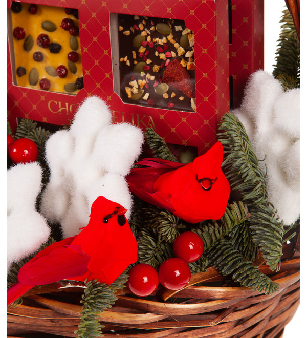 Подарочная корзина Снежный лес – фото № 3