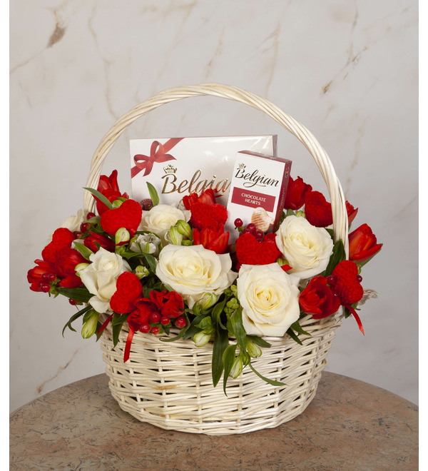 Подарочная корзина Любовь и нежность – фото № 3