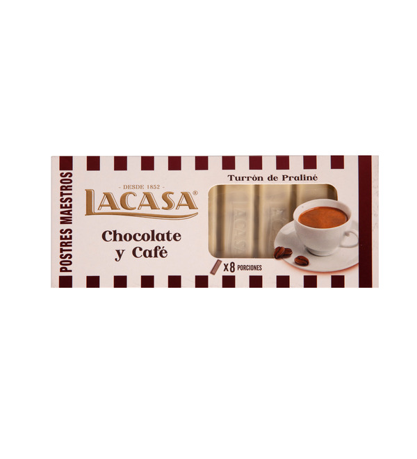 LACASA Coffee nougat with praline 225g. – photo #1