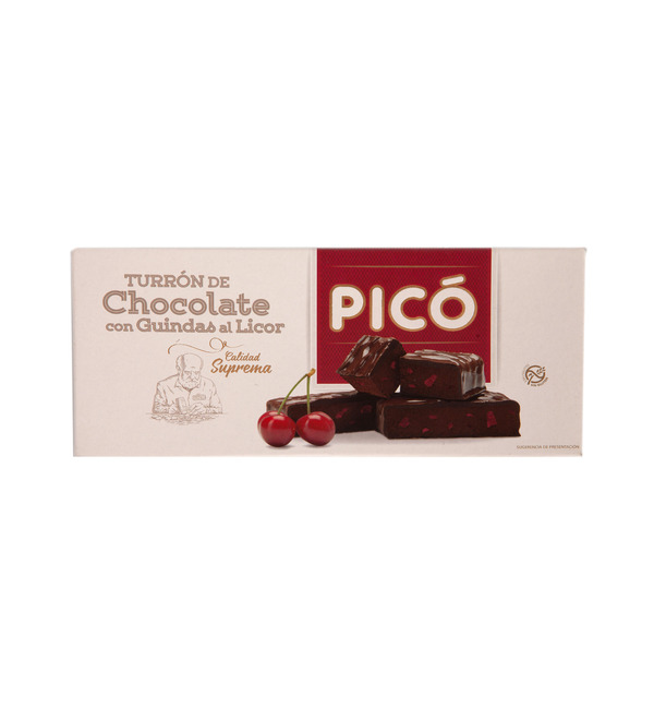 PICO Truffle chocolate dessert Cherry in liqueur 200 gr. – photo #1