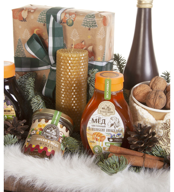 Подарочное кашпо Зимнее угощение – фото № 2