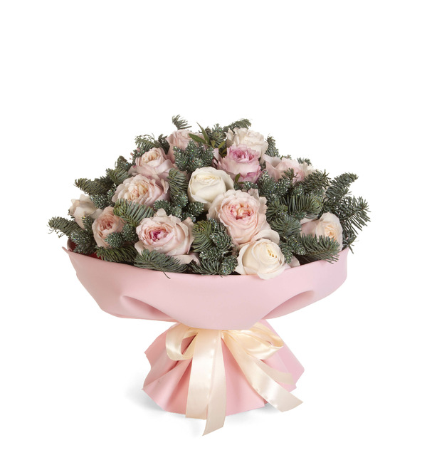 Букет-соло Зимний блеск (15,25,35,51,75 или 101) – фото № 5