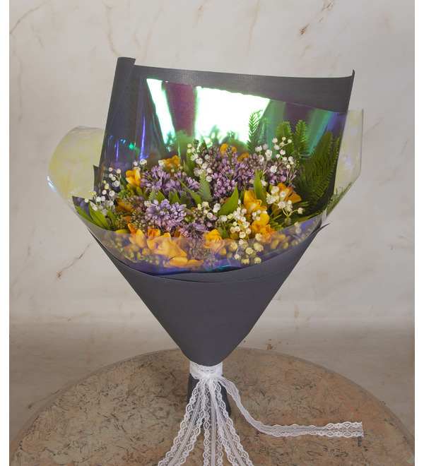 Букет-трио Первая весенняя песня – фото № 1