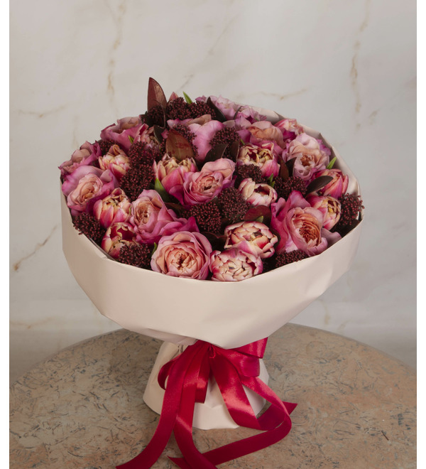 Букет-трио Розовый шарм – фото № 1