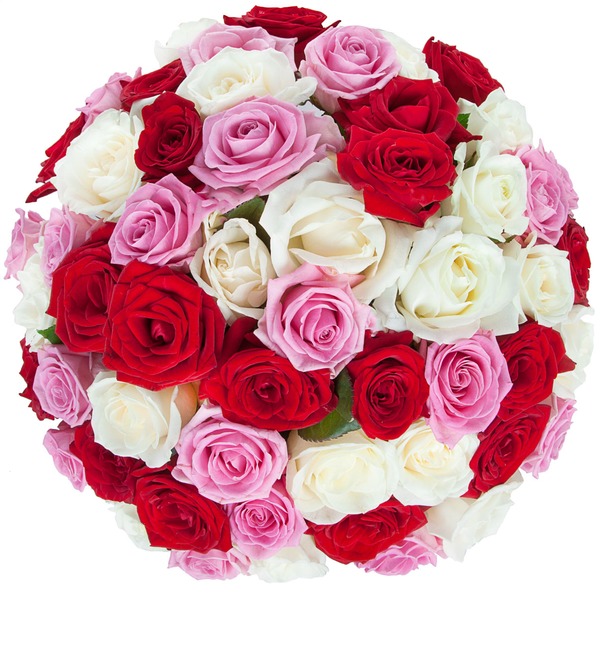Bouquet of roses Berry summer (25, 51 or 75 roses) – photo #5