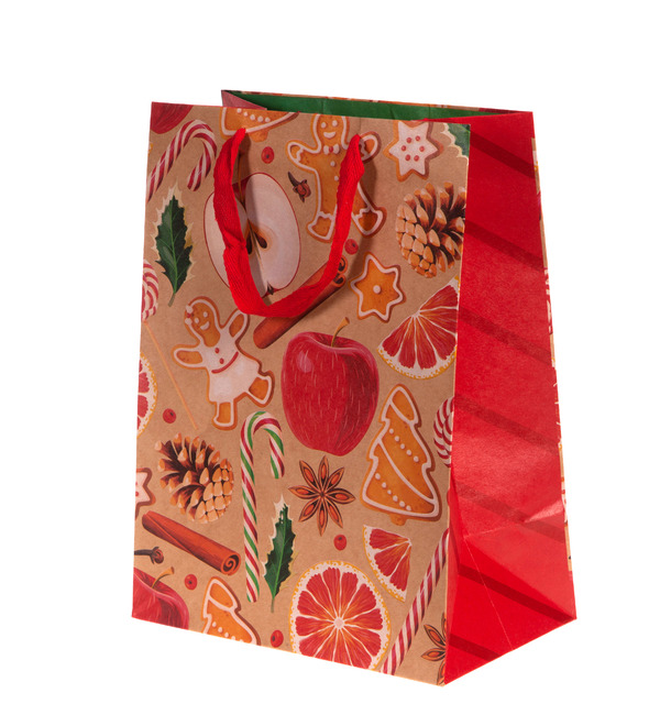 Подарочный пакет средний Пряности – фото № 1