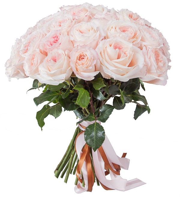 Букет-соло пионовидных роз Mayras Bridal (15,25,35,51,75 или 101) – фото № 5