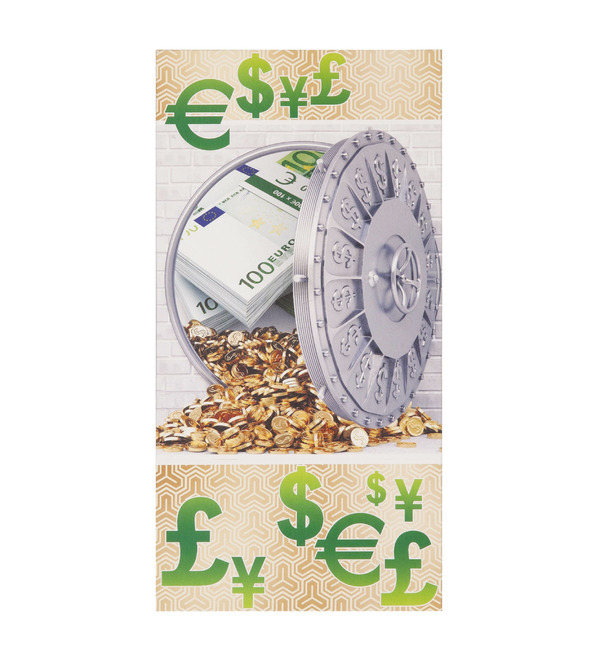 Конверт для денег Купюры OTK3729 – фото № 1