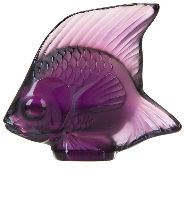 Crystal figurine Fish (LALIQUE, France) – photo #1