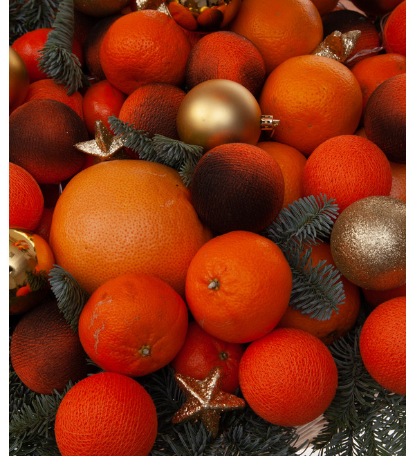 Подарочная корзина Оранжевое настроение – фото № 2