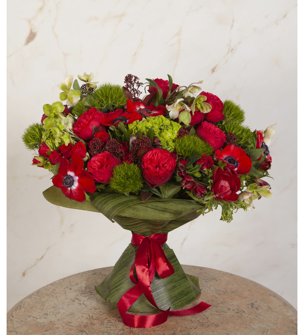 Букет-оркестр Пламя страстей – фото № 3