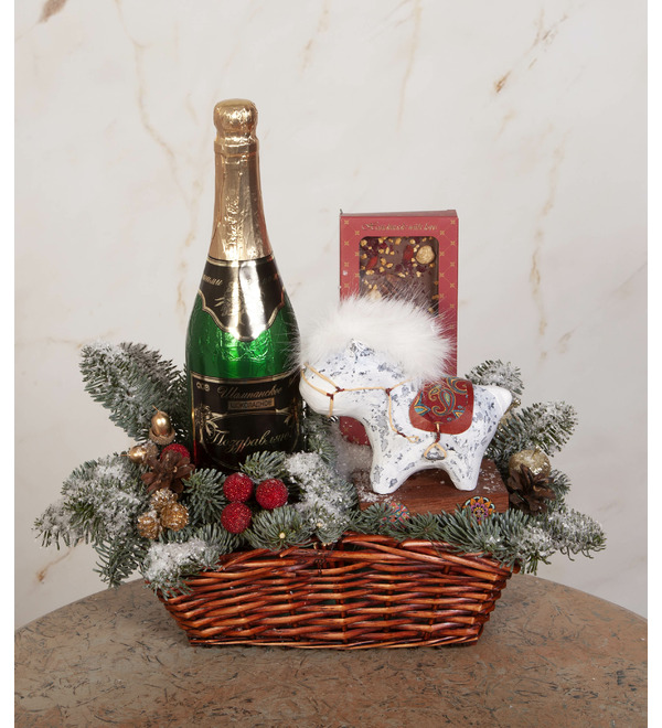 Подарочная корзина Новогодние фантазии – фото № 1