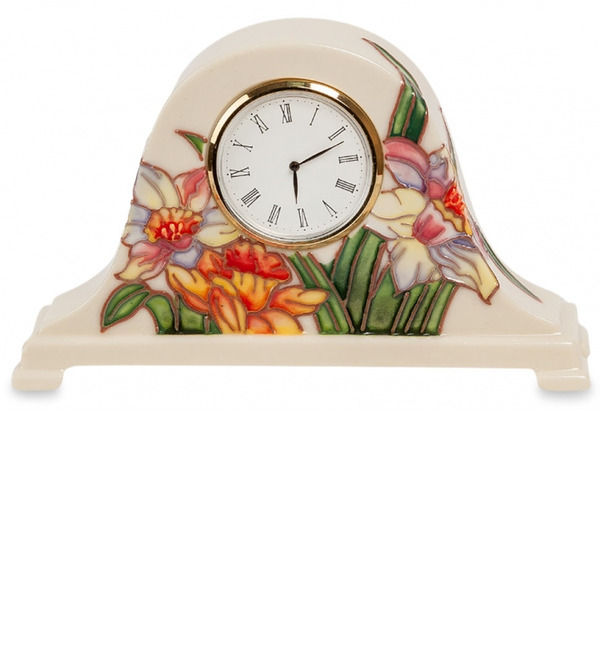 Porcelain clock Harmony (Pavone) – photo #1