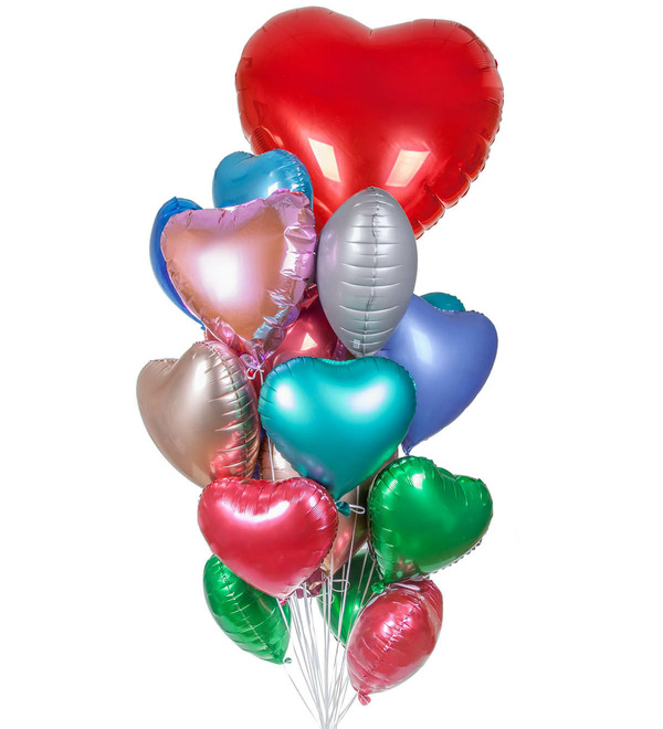 Bouquet of balloons Fantastic recognition (25 or 51 balloons) – photo #1