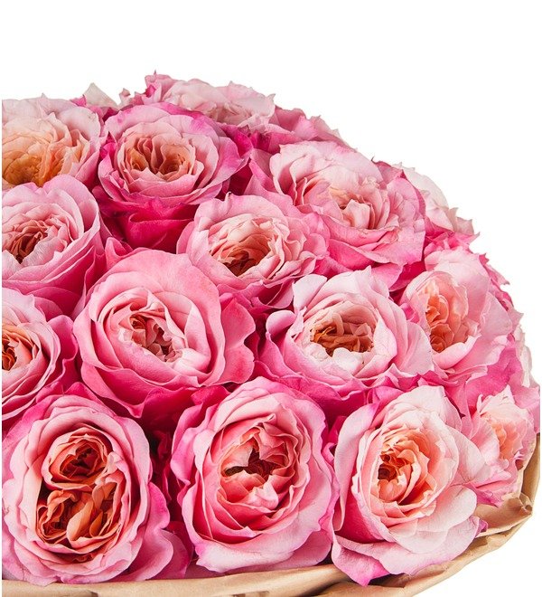 Букет-соло пионовидных роз Miyabi (15,25,35,51,75 или 101) – фото № 3