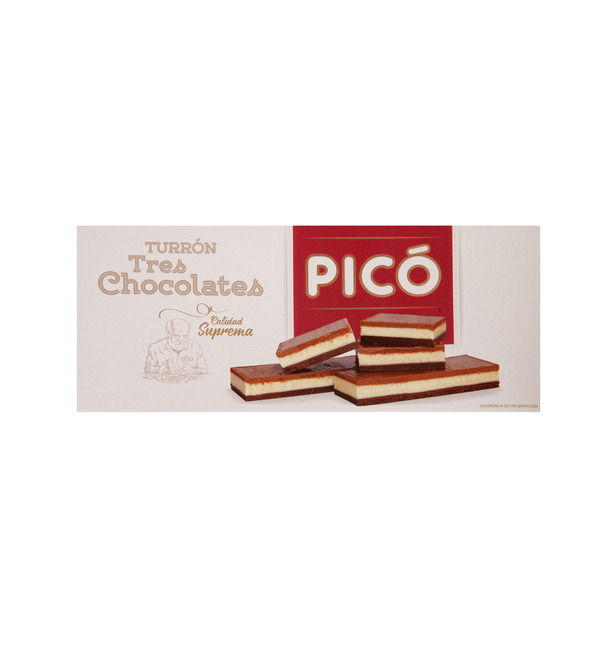 PICO Truffle chocolate dessert Three chocolates 200 gr. – photo #1