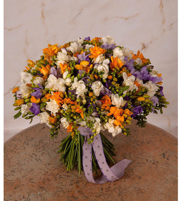 Bouquet-trio The most delicate aroma (25,35,51,75,101,151 or 201) – photo #2