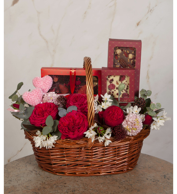 Подарочная корзина Романтичная мелодия – фото № 1