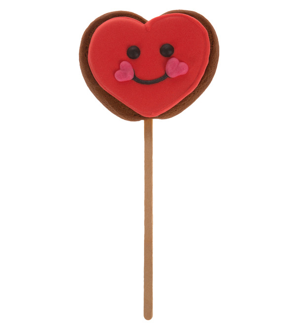 Gingerbread Heart on a stick – photo #1