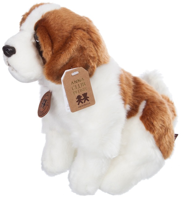 Мягкая игрушка Собака Сенбернар (28 см) – фото № 3