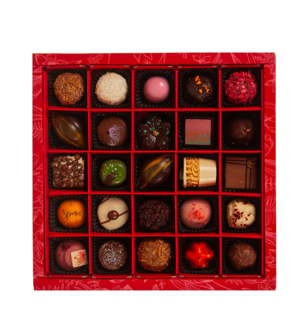 Конфеты ручной работы из премиального шоколада Весеннее тепло – фото № 1